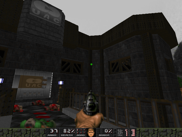 Старый добрый DooM II - модификация Bloodstein