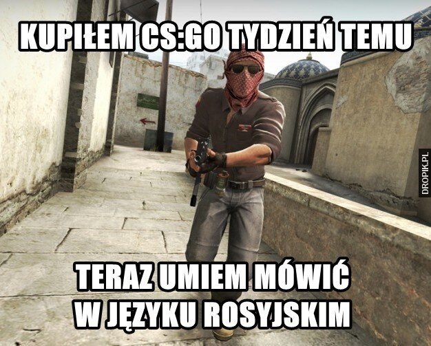 Купил CS:GO неделю назад - уже могу говорить по-русски