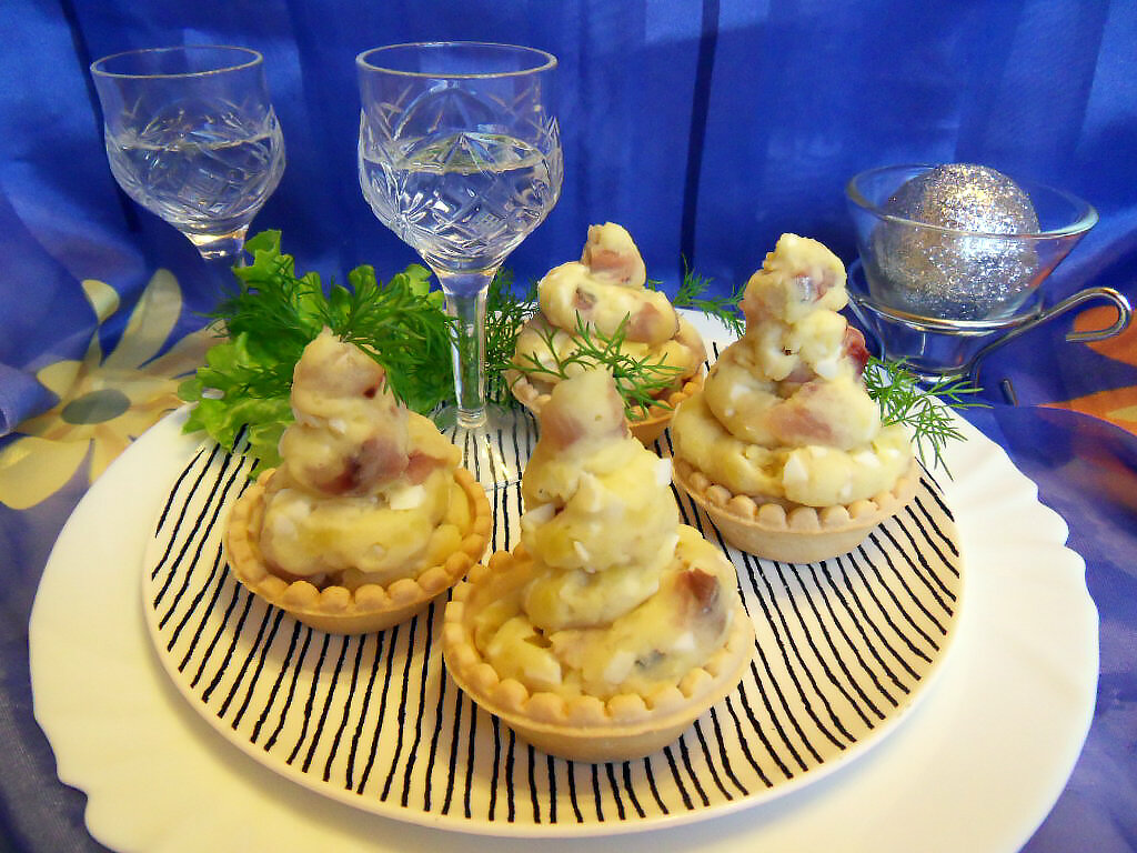 Закуска-паштет "Ленивая селёдка" - пошаговый рецепт с фото.