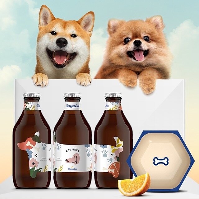 Пиво для собак со вкусом апельсина