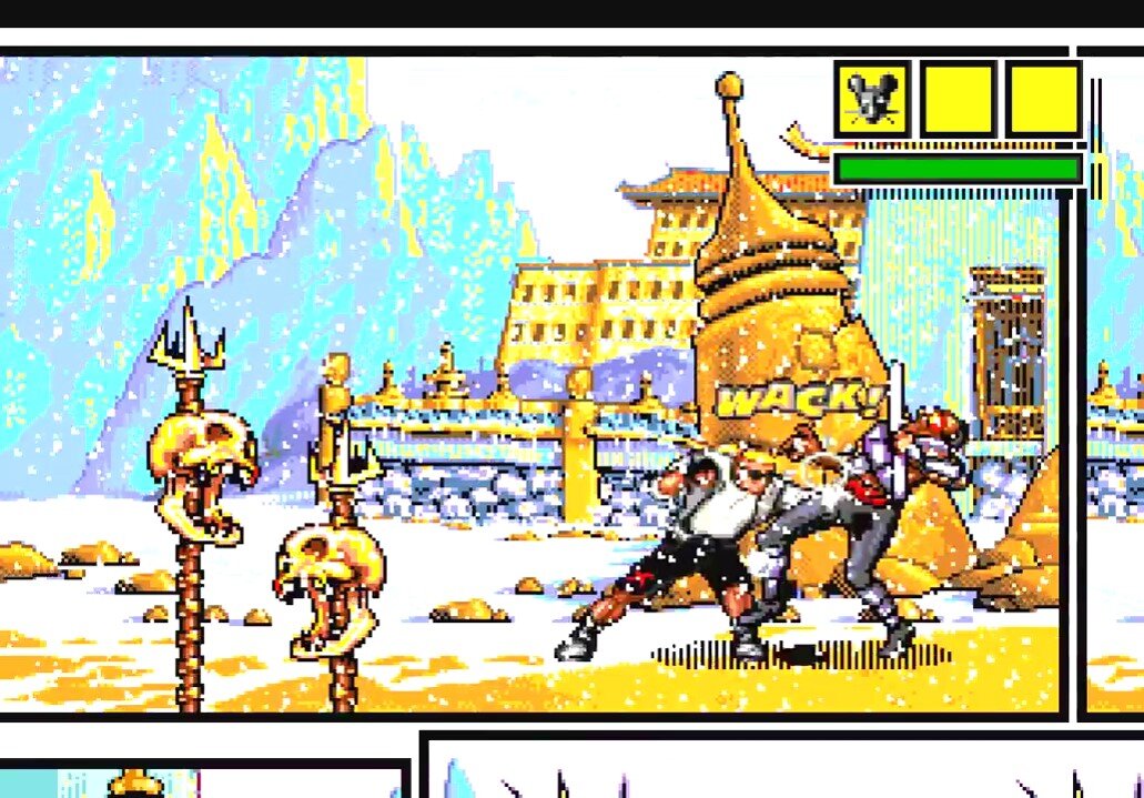 Тибет Comix Zone Sega