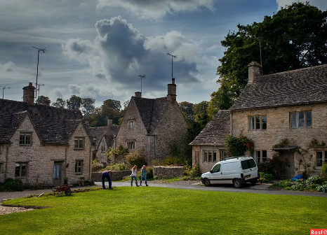 Английская деревня. Как выглядят деревенские дома на родине сказки Три поросёнка