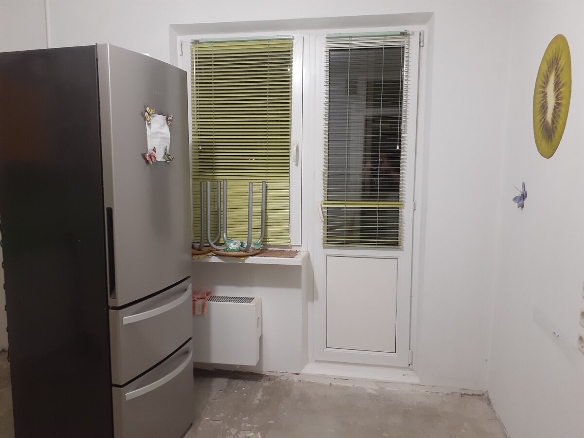 Сняли линолеум