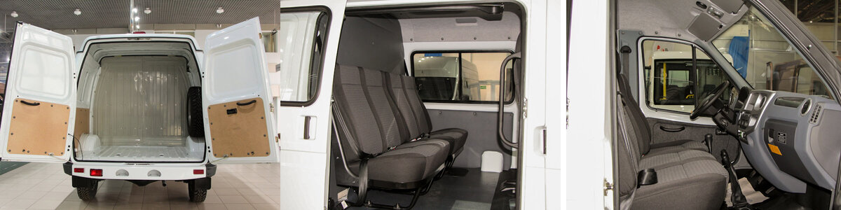 Вот так ГАЗ Соболь 4х4 выглядит с завода