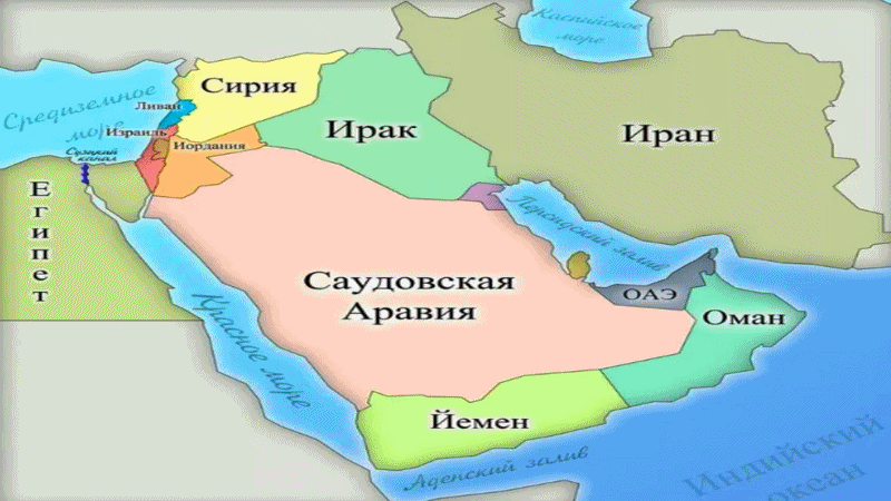 Средиземноморье. Ближний восток