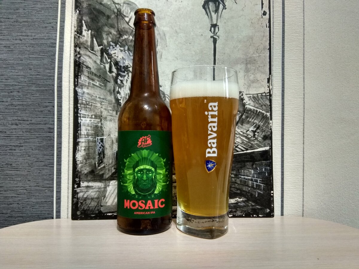 AF Brew Mosaic в бокале Bavaria