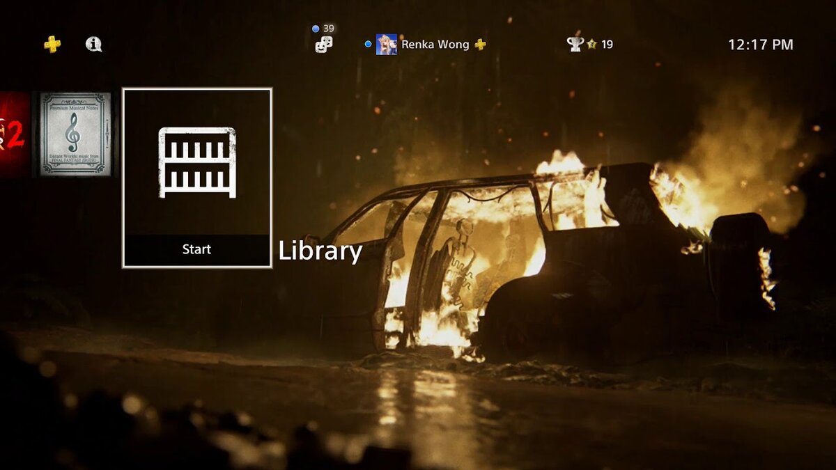 The Last of Us Part II - тема  "Горящая машина"