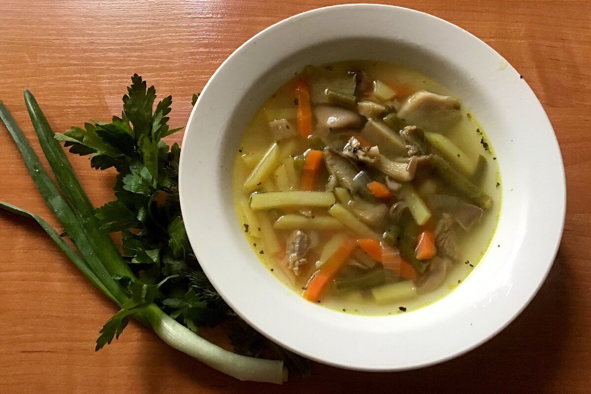 Постный суп с вешенками в мультиварке. Пошаговый рецепт приготовления грибного супа из вешенок