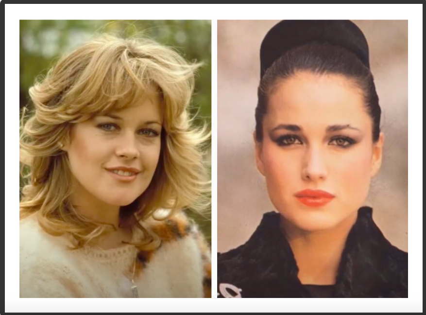 Юные Мелани Гриффит и Энди Макдауэлл