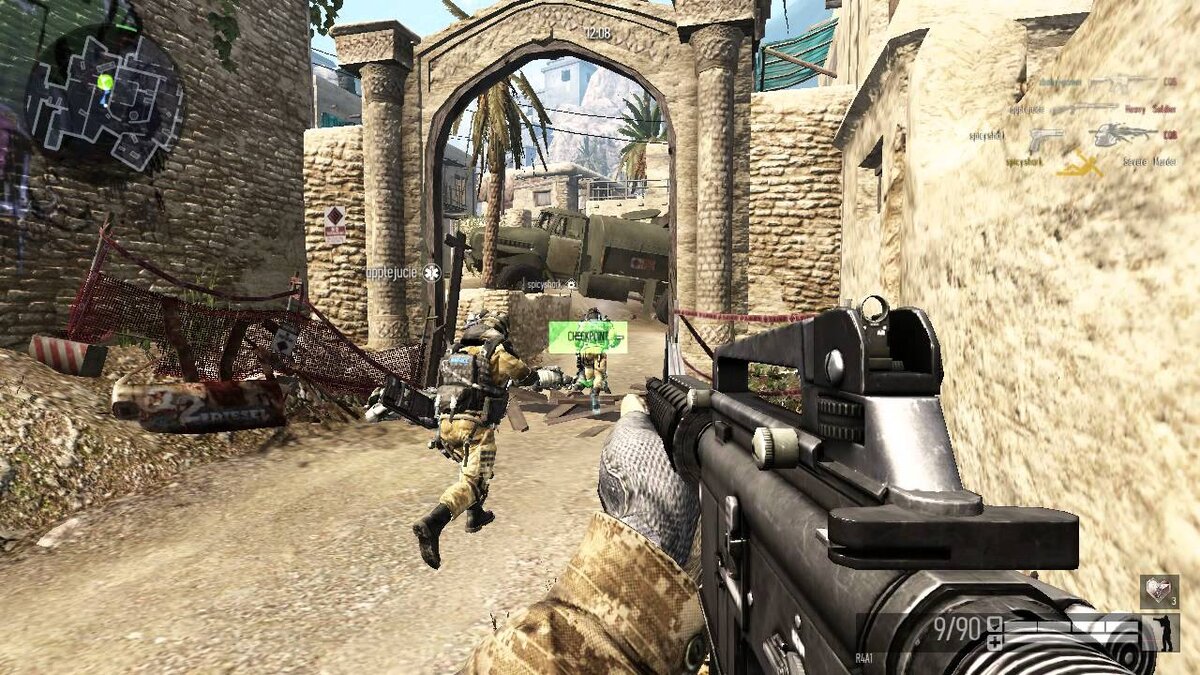 Вот такая у нее дешевая и  непроработанная графика