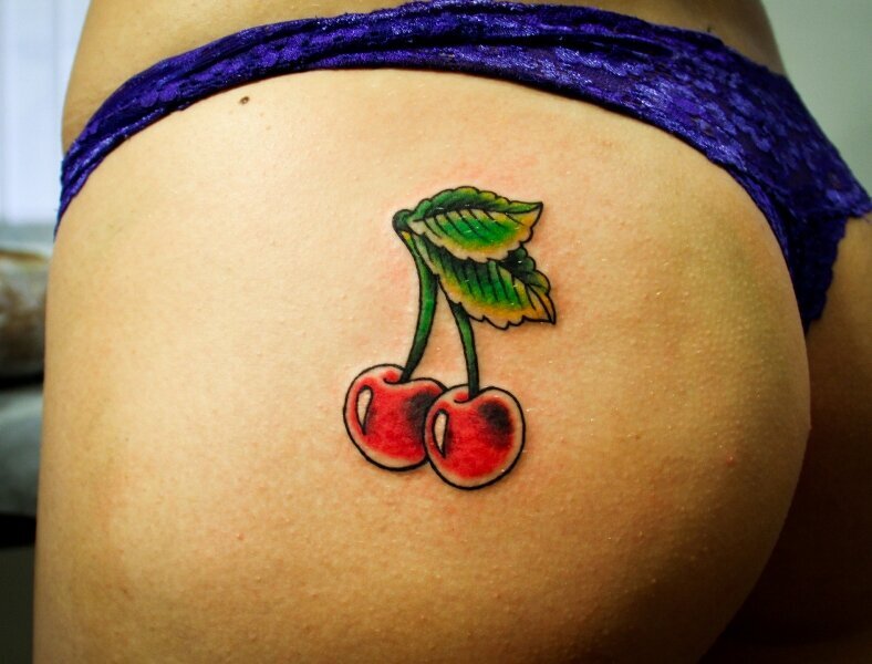 Свежее тату — никакой корочки