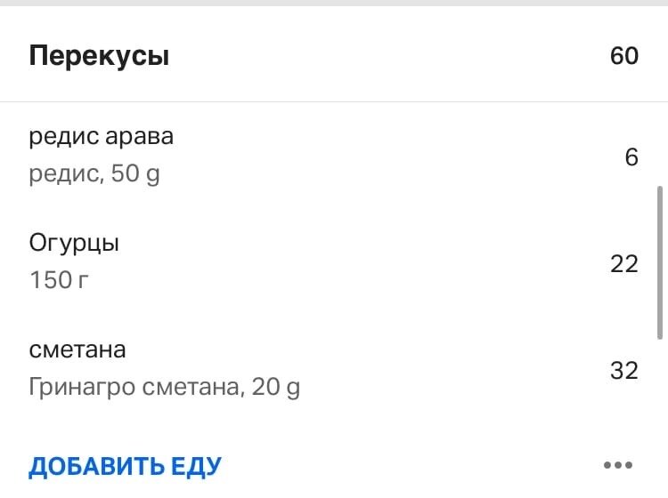 Пытаюсь приучить себя есть салаты