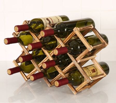 Деревянный складной стеллаж