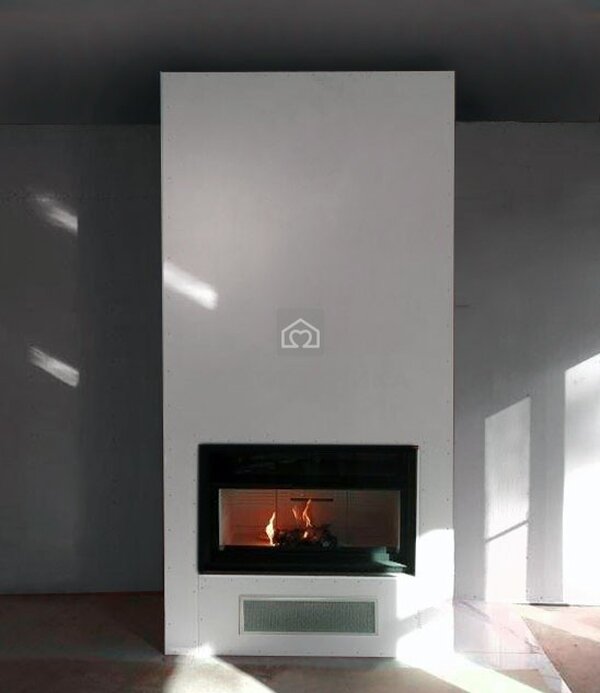 Топка ECOMONOBLOCCO WT 16:9F N12 O2Ring (Palazzetti)