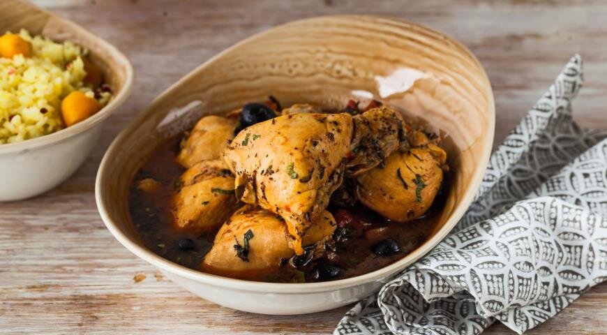 Тушёная курица из Ниццы 