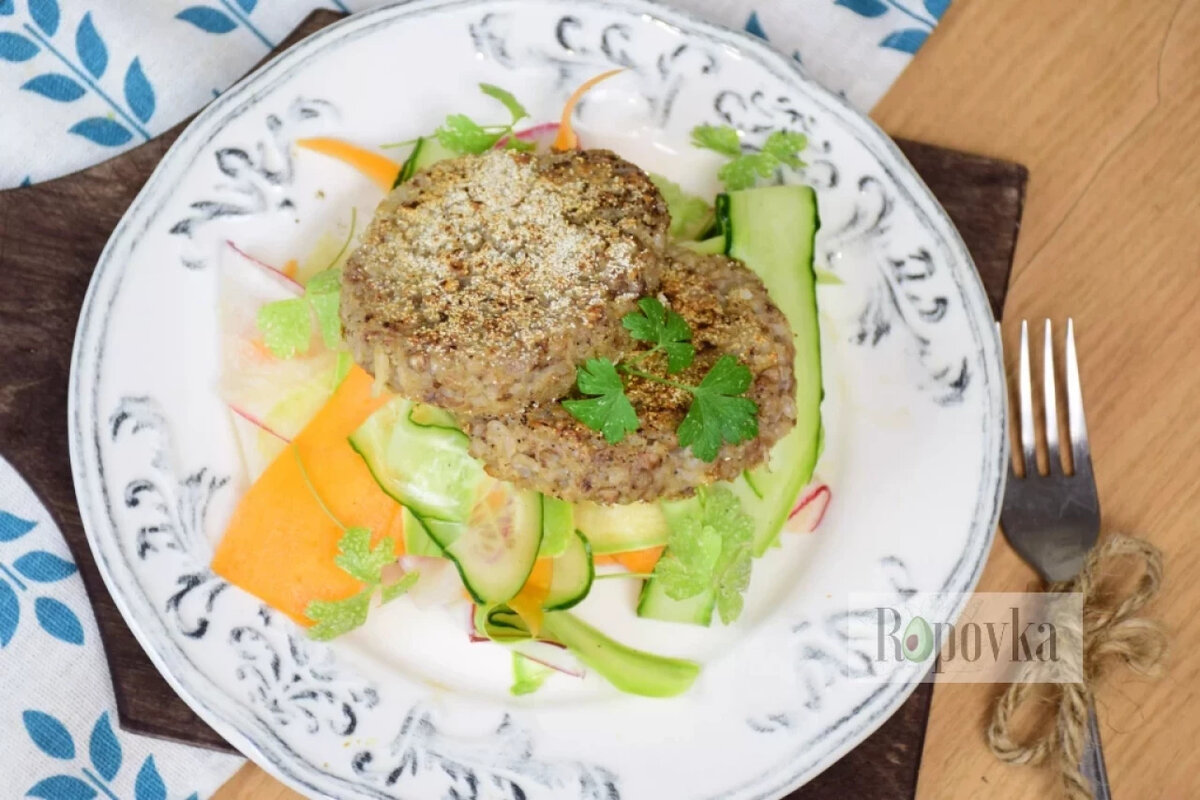 Гречневые котлеты