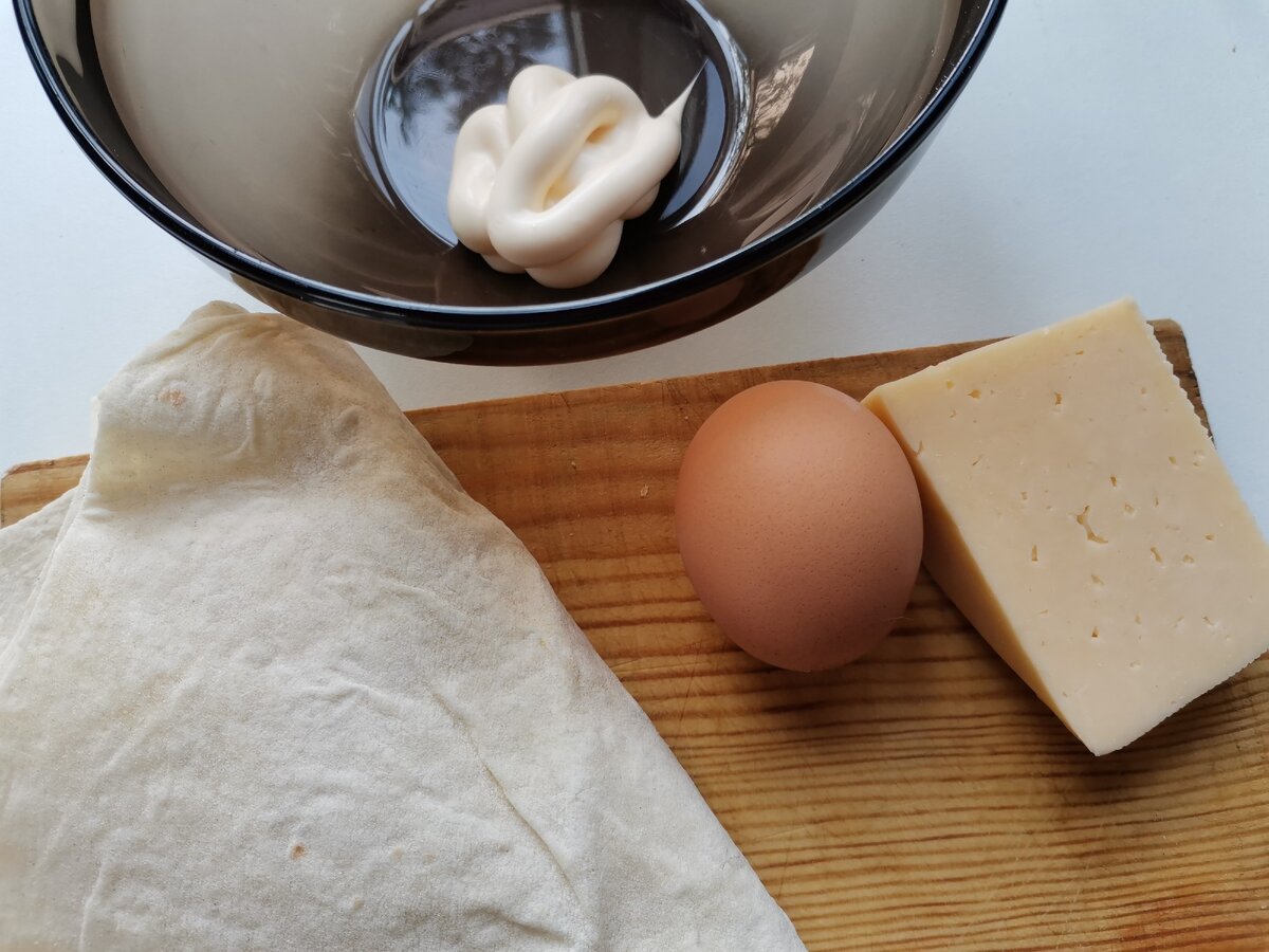 Конвертики из лаваша с сыром фоторецепт