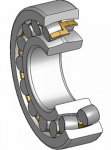 Роликовый двухрядный сферический подшипник