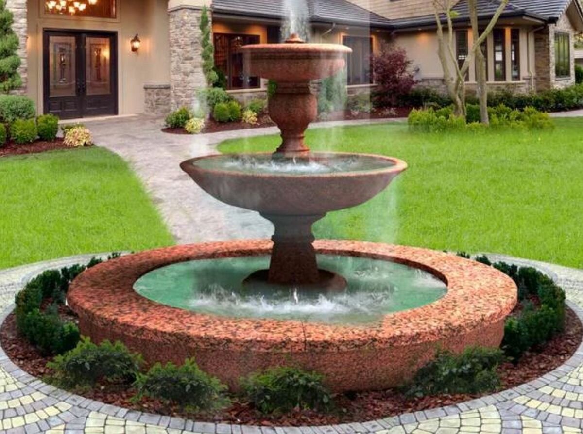 Фонтан В Частном Дворе фото 8