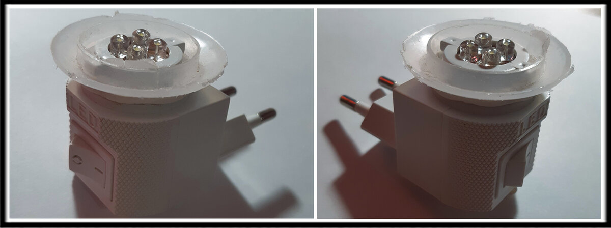 Внешний вид светодиодного светильника