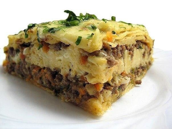 Мясной пирог