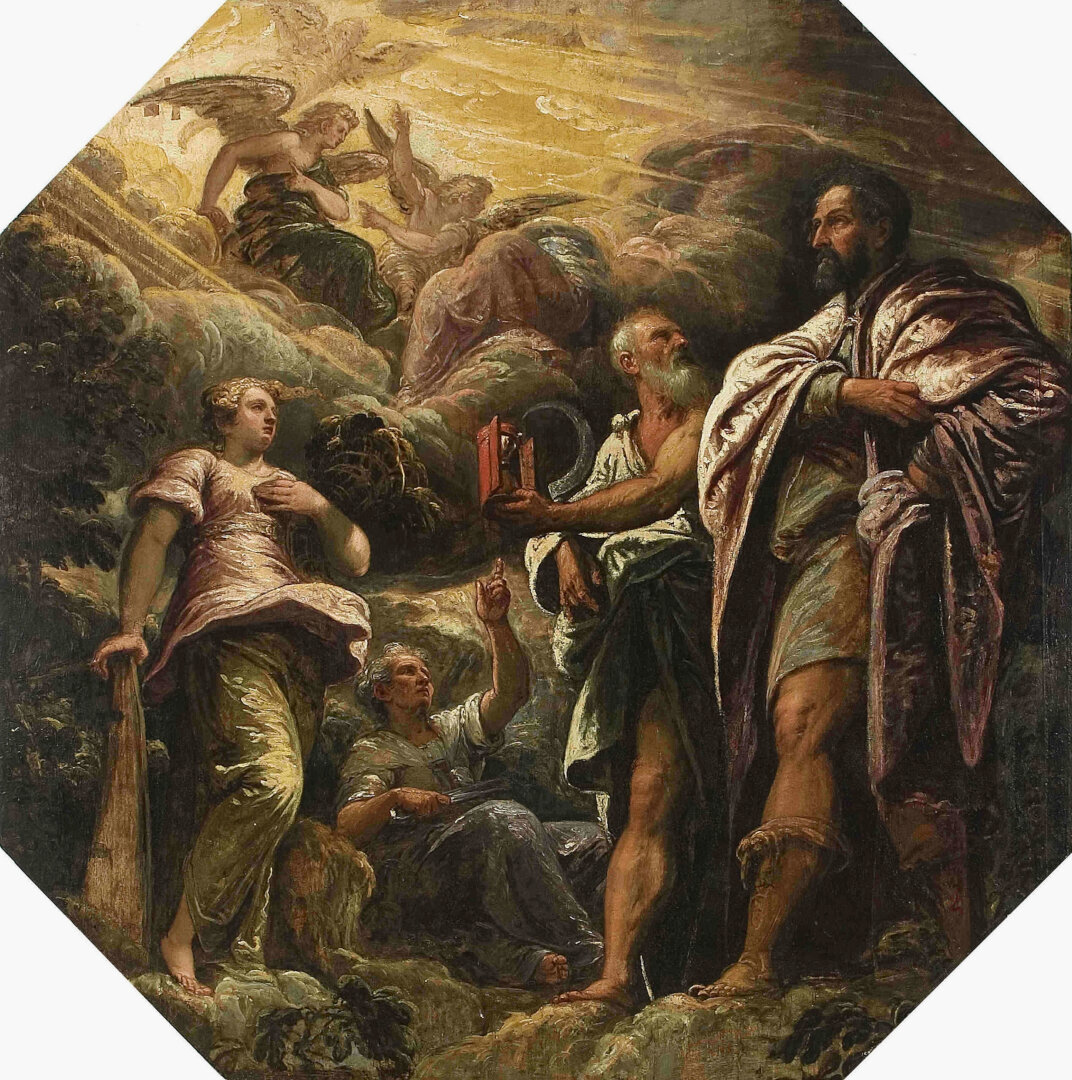 "Аллегория морали и земного", Тинторетто, 1585