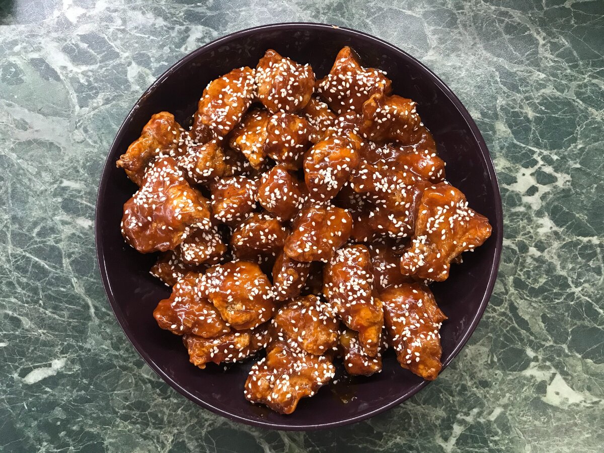 Кусочки нежной хрустящей курицы