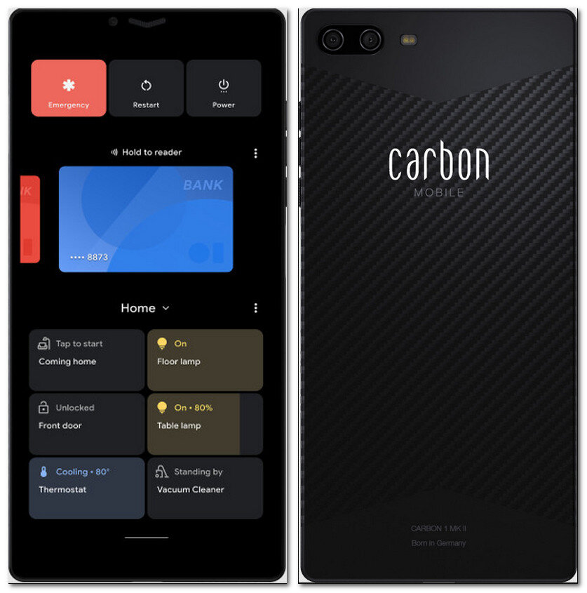 внешний вид Carbon 1 Mark II