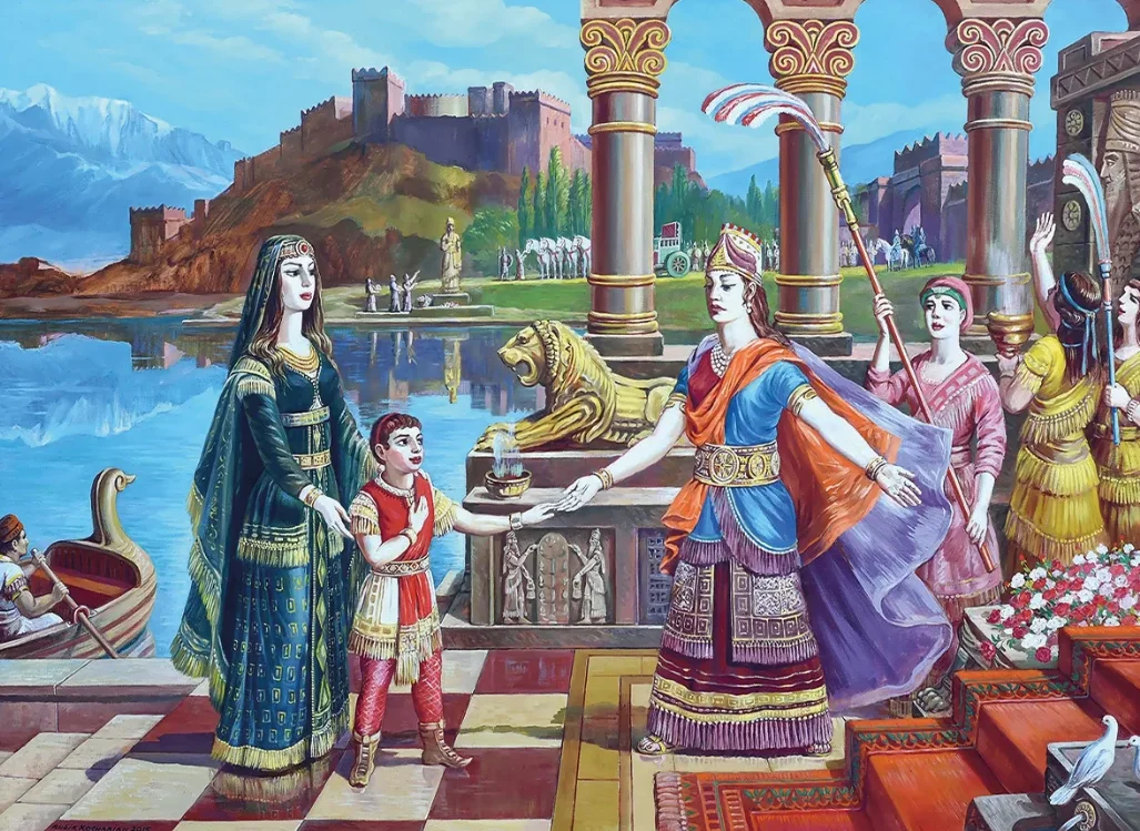 Что значит ара по армянски. Семирамида Вавилонская царица. Семирамида, Шамирам. Ассирия Семирамида. Шаммурамат Семирамида.