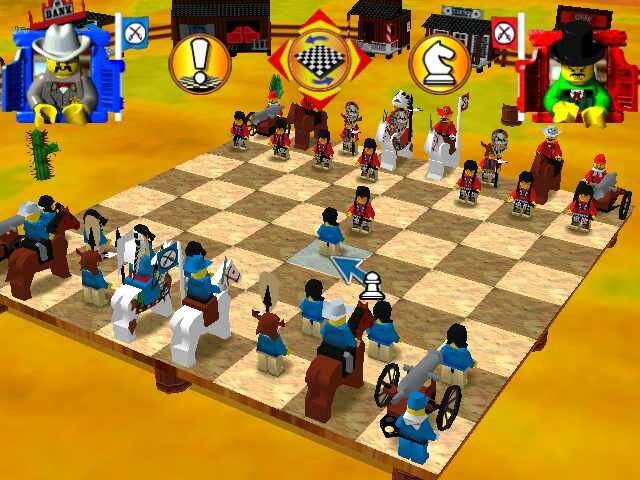 LEGO Chess 1998 год. Есть ещё вариант с пиратами!