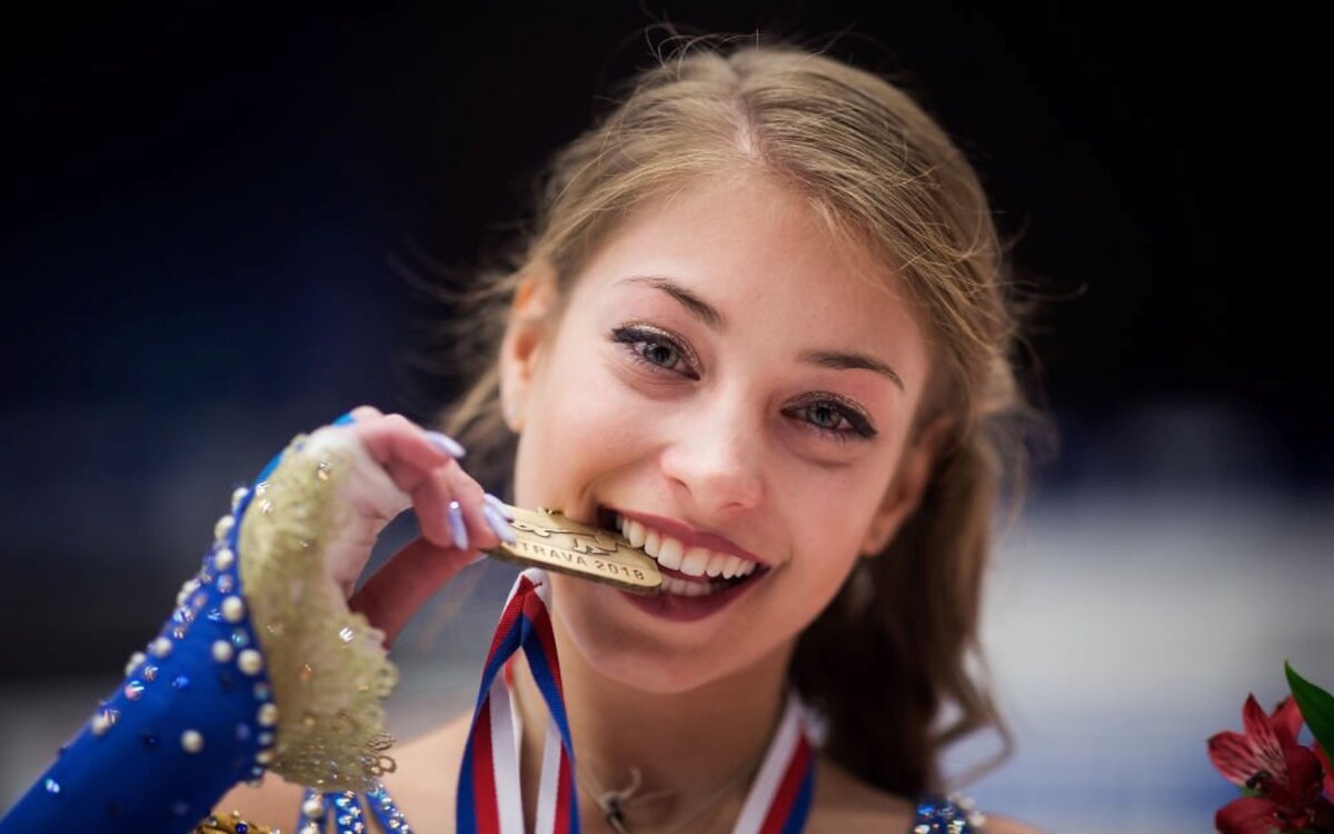 Алена Косторная - топ-фигуристка Европы