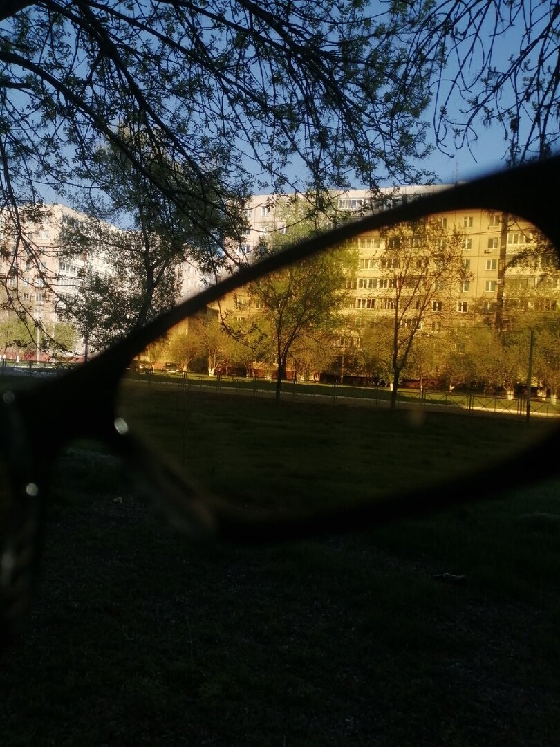 От того, через что мы смотрим на мир вокруг, зависит то, каким мы его видим. Фото и очки мои. 