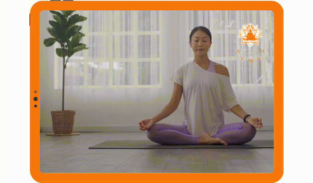 Асана "СУКХАСАНА" 