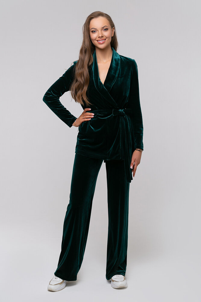 Костюм из бархата или велюра для дома и отдыха от "Петербургского   Швейного Дома"