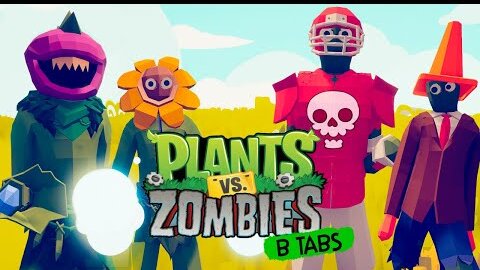 Totally Accurate Battle Simulator - Plants vs Zombies в TABS, Растения против Зомби в ТАБС