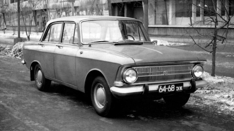 Ретро автомобили СССР Москвич 412
