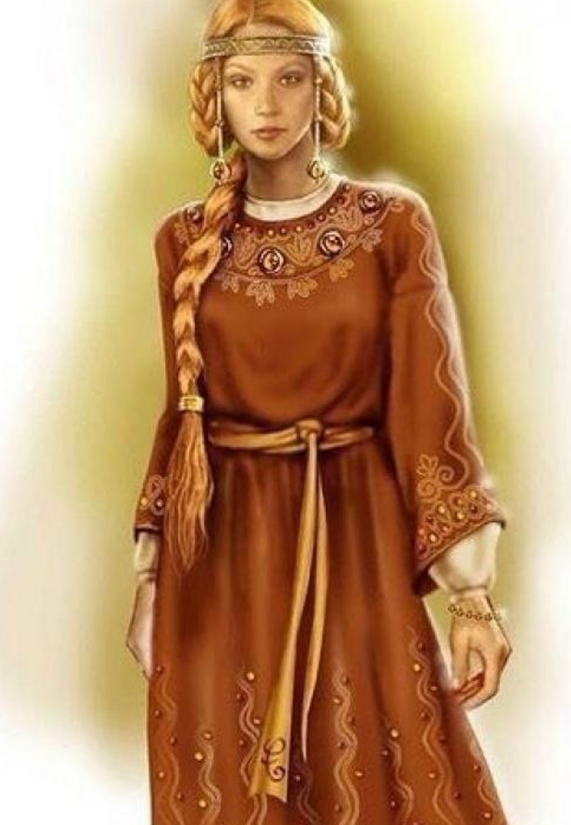 Женщина в средневековье на руси