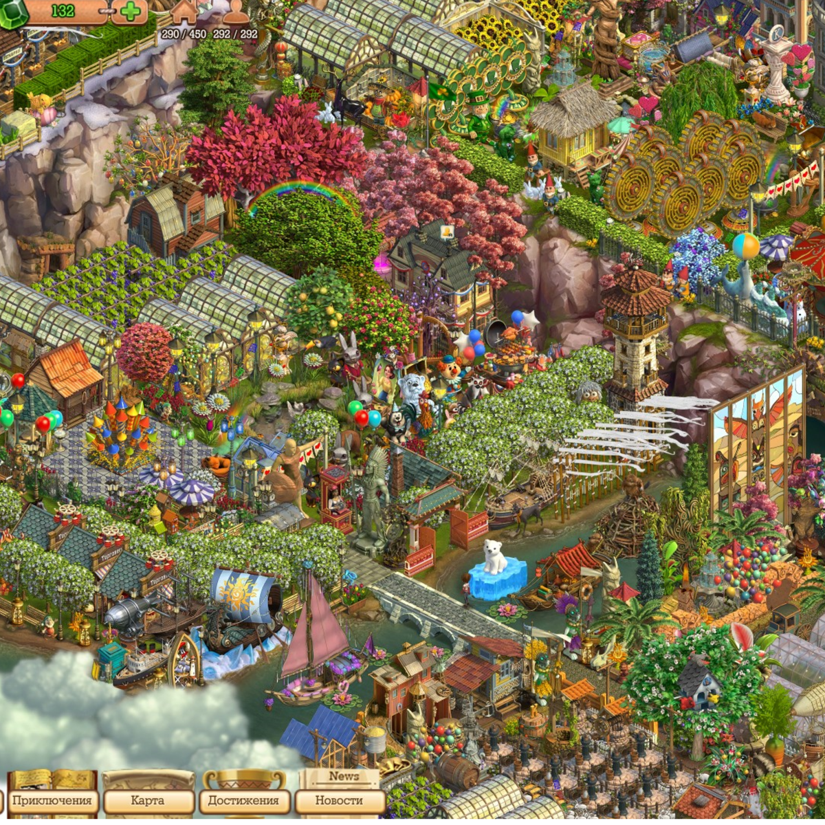 Моя домашняя станция в виртуальном Клондайке