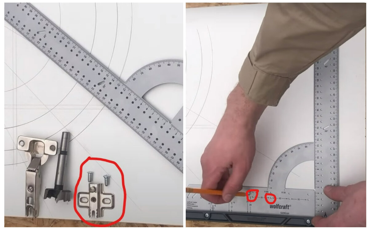 Зачем нужны дырки на разметочном угольнике ВОЛЬФКРАФТ