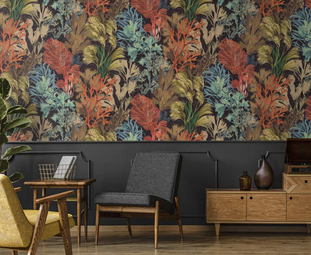 Панно Bora Bora Blackberry бренда Hohenberger с растительными мотивами