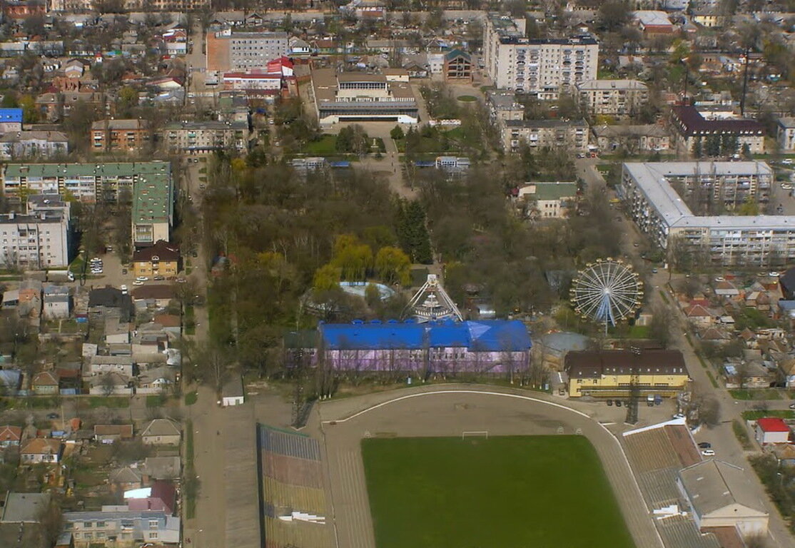 Минеральные воды город с высоты