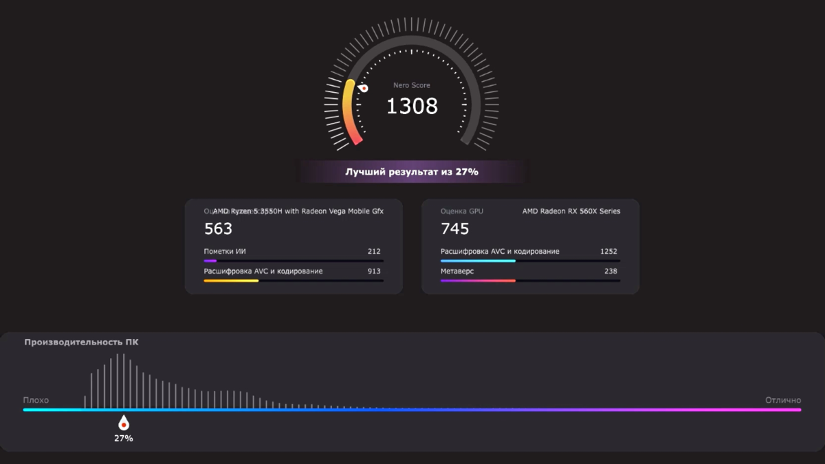 Производительность видеочипа и процессора значительно увеличились.