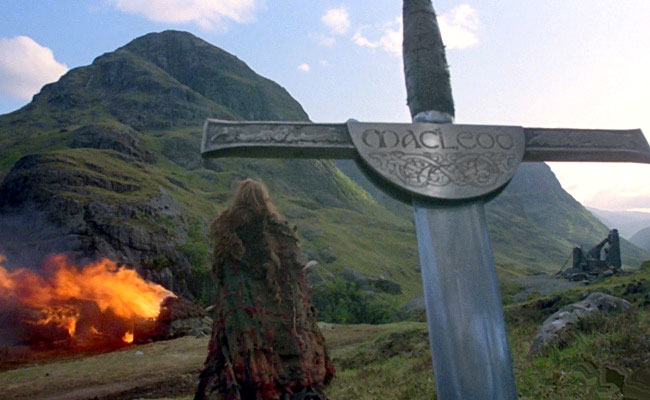 Кадр из фильма "Горец" (1986)