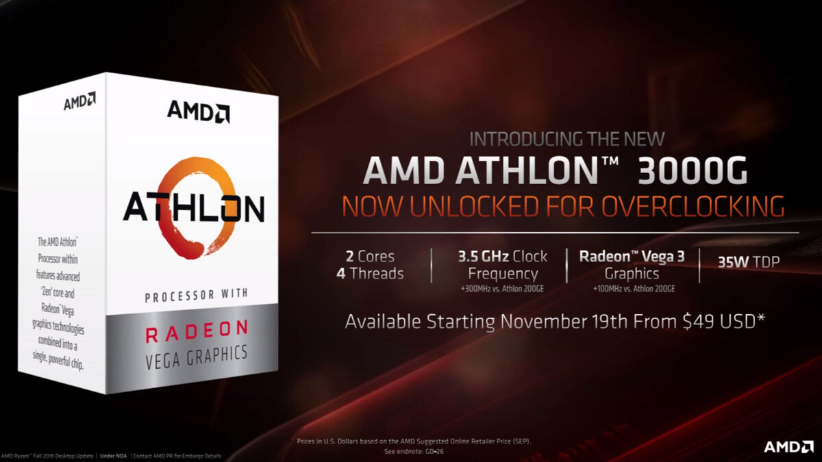 Процессор AMD Athlon 3000G. Почему на разных сайтах показатели  характеристик отличаются? | Блог Pro Comp | Дзен