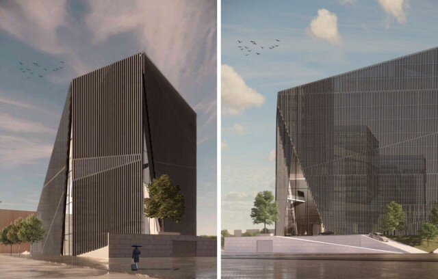   Изображение из концепции проекта бюро Snøhetta