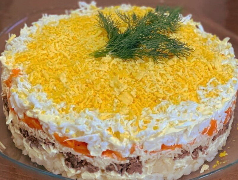 Салат мимоза-простой рецепт вкусного салата - смотреть видео онлайн от "Домашняя