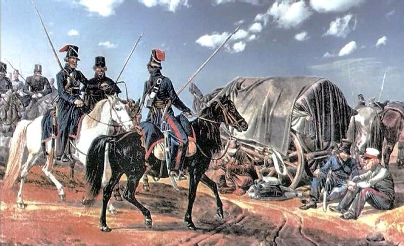 Поход казаков в Индию 1801 г.