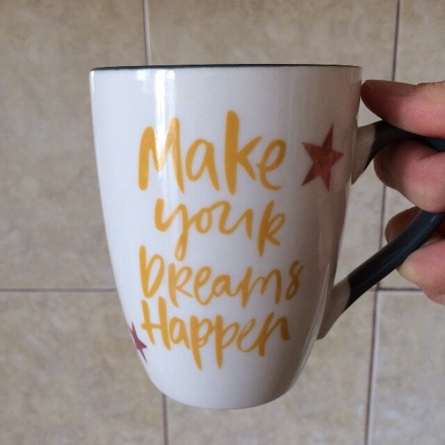 Моя новая кружка в новую квартиру)))