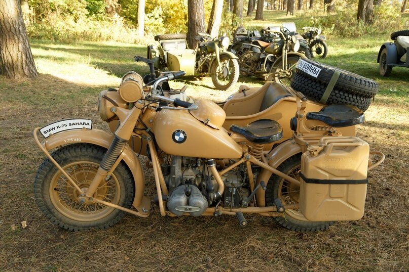 WWII BMW r75 Sidecar 750cc