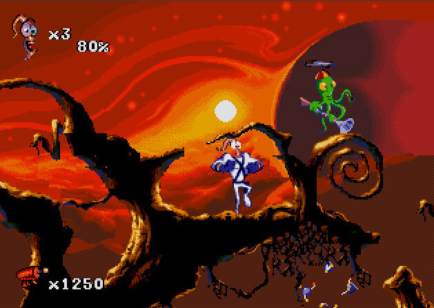 Червяк Джим 2 Earthworm Jim 2